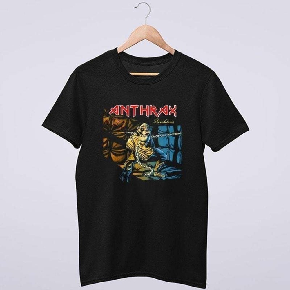 Anthrax Band Retro Metal Music Fan Gift Classic Rock Graphic Art Unisex T-Shirt
